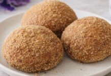 Iris fritto alla crema, buono come quello fatto in Sicilia, goduria alle stelle