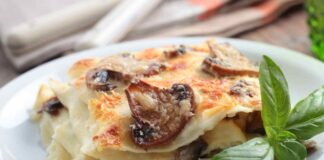 Lasagna funghi e salsicce - Ricettasprint.it