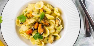 Orecchiette tra mare e terra