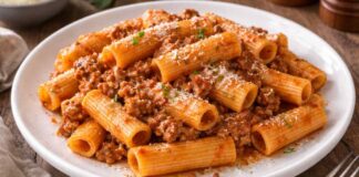 Pasta con ragù avanzato da Natale - RicettaSprint