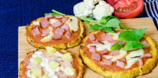 Pizzette light al cavolfiore - Ricettasprint.it