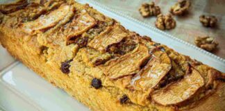 Plumcake alle mele e uvetta - Ricettasprint.it