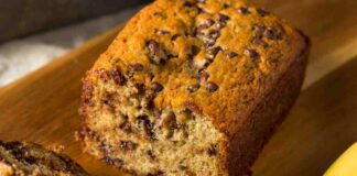 Plumcake con gocce di cioccolato senza uova - Ricettasprint.it