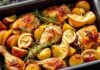 Pollo e patate agrumate al forno - Ricettasprint.it