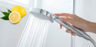 Ormai pulisco la doccia solo così, mi basta un limone e torna come nuova Pulire la doccia con il limone - RicettaSprint