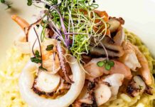 C’è un profumo di mare in questo risotto, ma anche di Caraibi: il motivo è molto chiaro Risotto al profumo di Caraibi