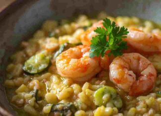 Per la cena della vigilia, un risotto cremoso e una soluzione perfetta ai frutti di mare