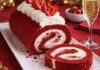 Rotolo Red Velvet per Capodanni - RicettaSprint