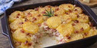 Torta di patate prosciutto e formaggio - RicettaSprint
