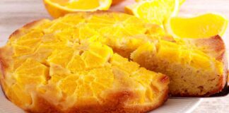 La torta all’arancia rovesciata sarà il dolce delle feste servilo con pandoro e panettone Torta rovesciata all'arancia - Ricettasprint.it