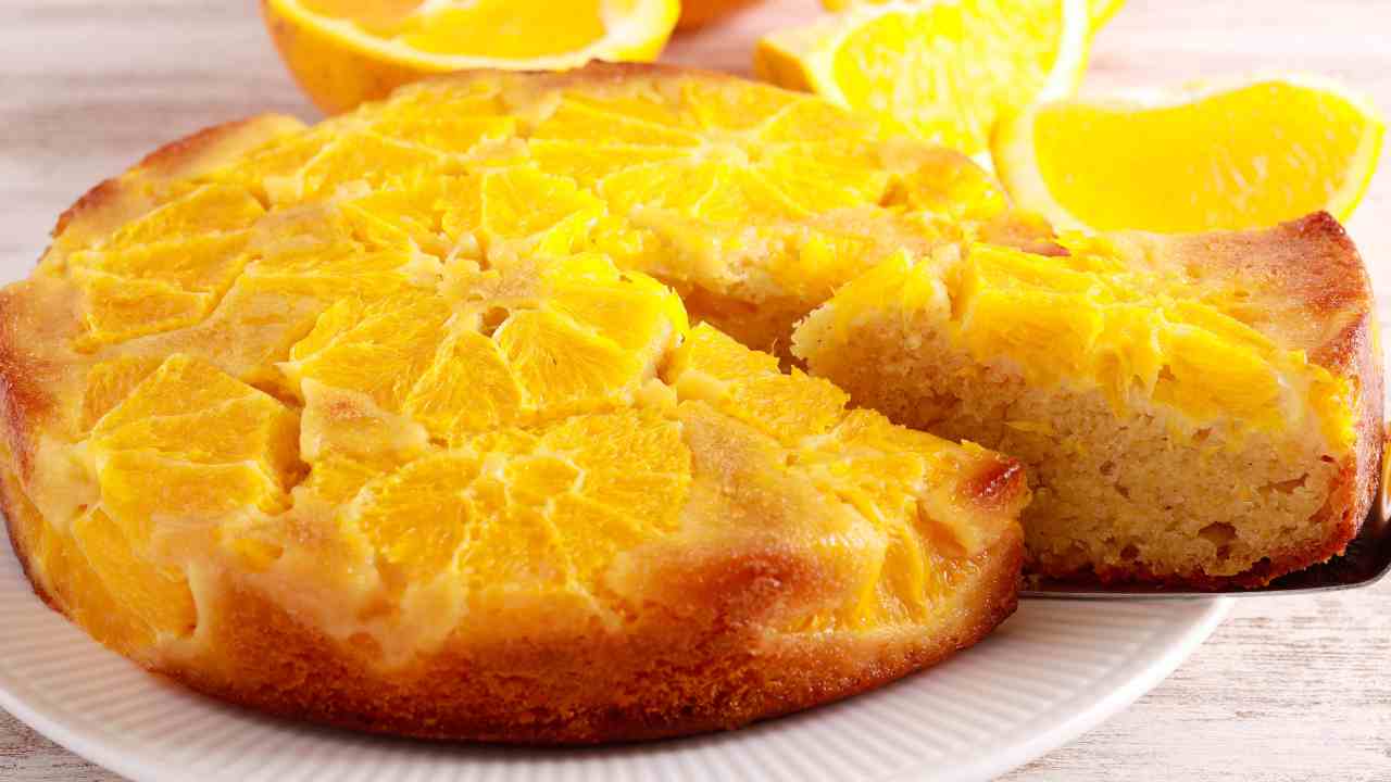 Torta rovesciata all'arancia - Ricettasprint.it