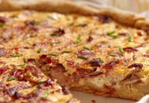 Torta salata con un retrogusto dolce