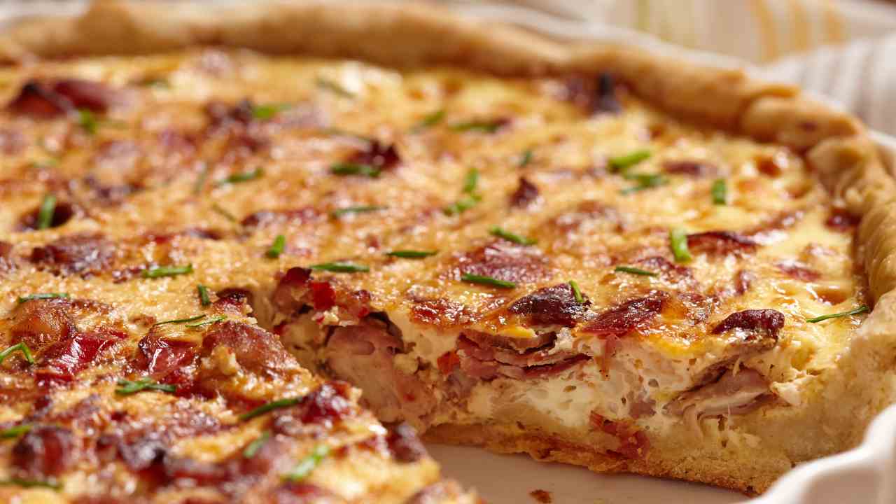 Torta salata con un retrogusto dolce