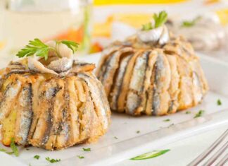 Tortino alici e patate - Ricettasprint.it