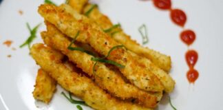 Con gli asparagi fritti croccantissimi spiazzo tutti: li metto insieme a zeppoline e baccalà, un trionfo asparagi fritti croccantissimi natale ricettasprint