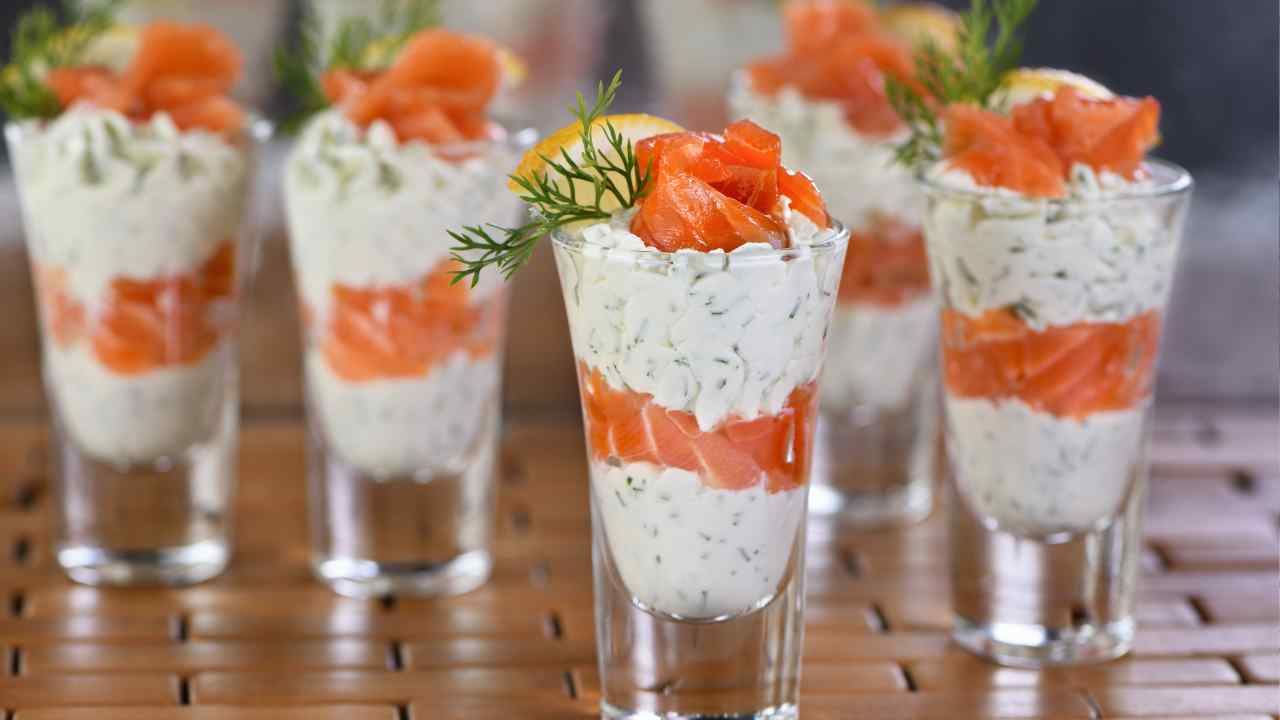 bicchierini salmone 10 minuti ricettasprint