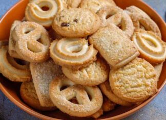 biscotti danesi al burro ricetta originale ricettasprint