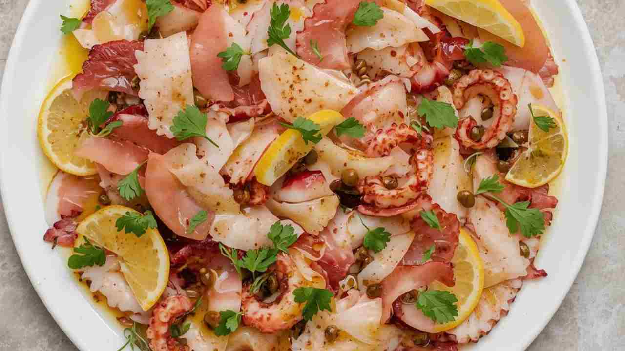 carpaccio di polpo ricettasprint.it