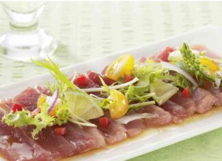 carpaccio di tonno