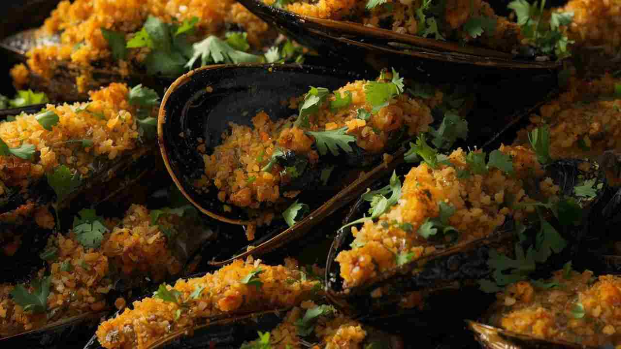 cozze gratinate ricettasprint.it