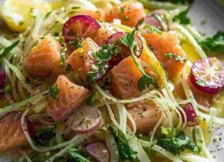 La mia insalata delle feste, altro che insalata di rinforzo e insalata russa, questa ce la giochiamo alla grande