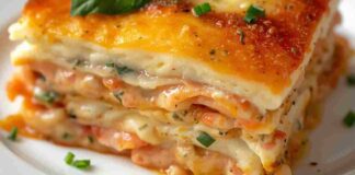 Per la Viglia mi cimento nella lasagna, ma col salmone, il gusto del mare in una ricetta nuova