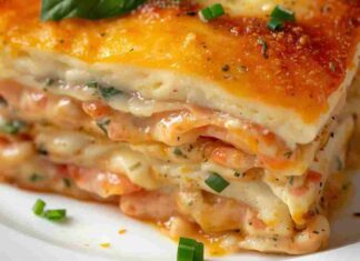 Per la Viglia mi cimento nella lasagna, ma col salmone, il gusto del mare in una ricetta nuova