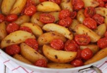 patate croccanti e pomodorini ricettasprint