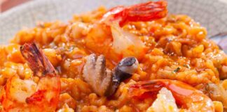 risotto alla pescatora cremoso ricettasprint