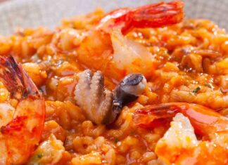 risotto alla pescatora cremoso ricettasprint