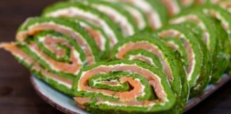 rotolo spinaci salmone ricotta natale ricettasprint