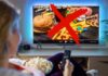 Spot tv di junk food in tv con croce rossa