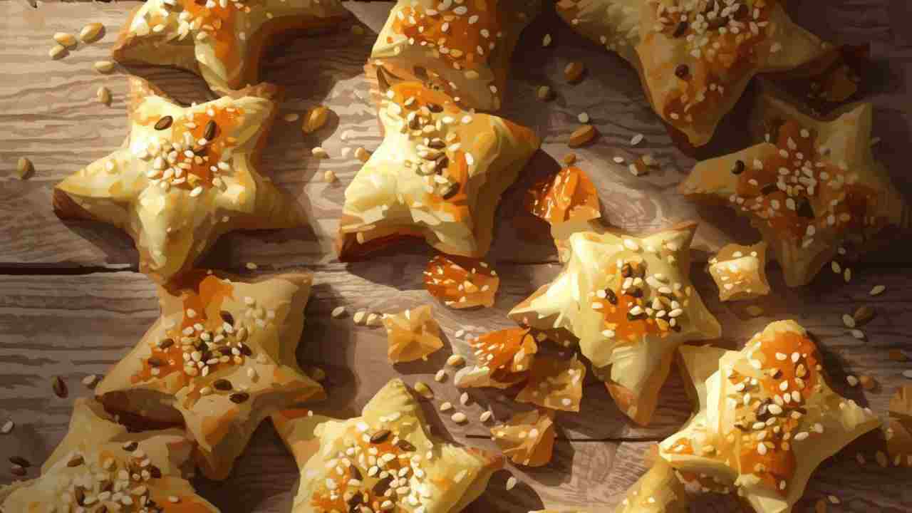 stelline di pasta sfoglia ricettasprint.it