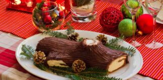 Torta di natale alla crema tiramisù dentro un tronco di cioccolato, lasciati ispirare anche tu tronchetto o torta di natale