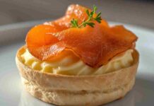 vul au vent robiola e salmone ricettasprint.it