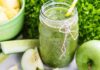Smoothie verde anti stress e Detox con pochi ingredienti svolti un pasto sostitutivo FRULLATO VERDE DETOX