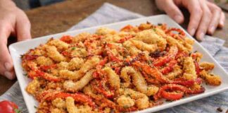 Pollo ai peperoni in friggitrice ad aria - RicettaSprint