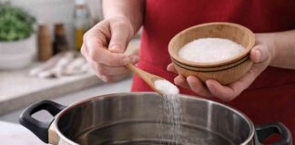 Sale per cuocere la pasta quando va messo - RicettaSprint