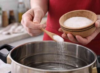 Sale per cuocere la pasta quando va messo - RicettaSprint