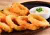 Friggitrice ad aria for ever, stasera calamari fritti ma non fritti, asciutti e croccanti calamari in friggitrice ad aria