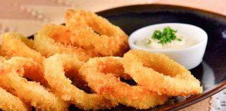calamari in friggitrice ad aria