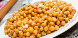 Cicerchiata di carnevale la preparo oggi e me la mangio anche domani è più buona