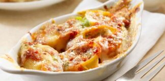 Dimentica le lasagne domenica a pranzo, questi conchiglioni sono da 10 e lode, zero sbatti conchiglioni al forno