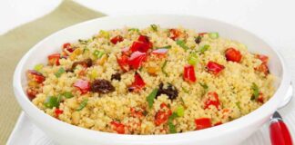 Mangio il cous cous con le verdure tutti i giorni, mi sgonfio e sono felice cous cous