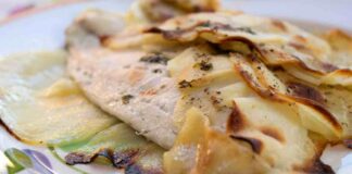 filetti di pesce in crosta di patate