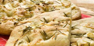 focaccia bianca veloce