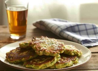 frittelle di zucchine in friggitrice ad aria