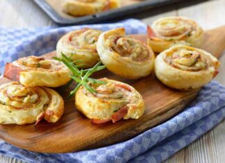 4 ricette con la pasta sfoglia da mettere nel calendar, una più buona dell’altra girelle pasta sfoglia