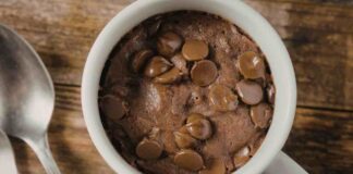 mug cake alla nutella