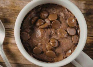 mug cake alla nutella
